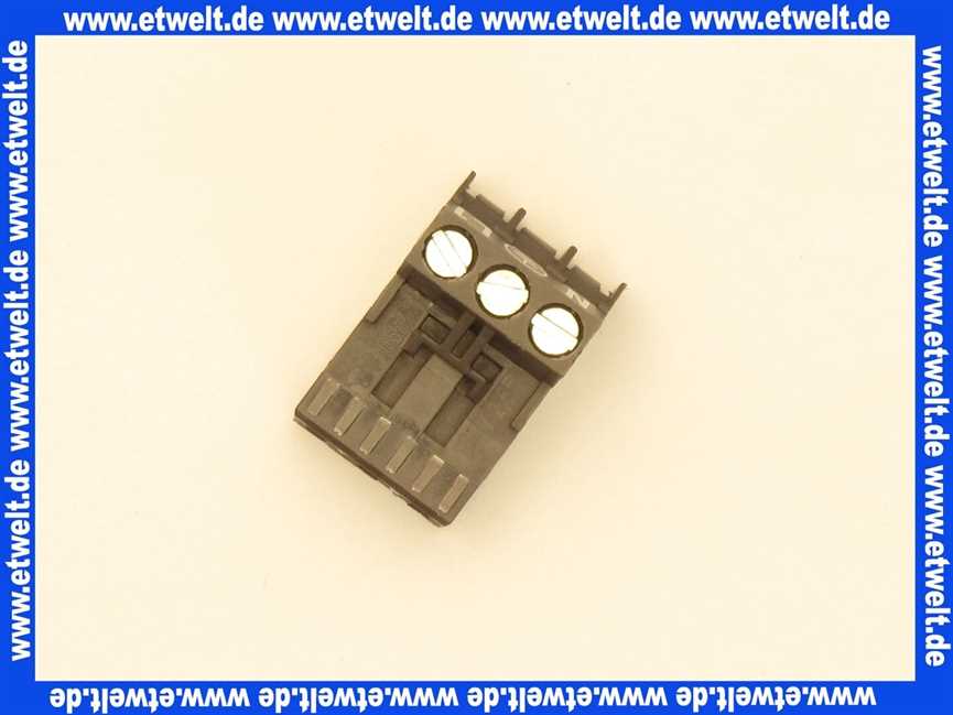 2794072 Wolf Gegenstecker braun 3-polig Rast5