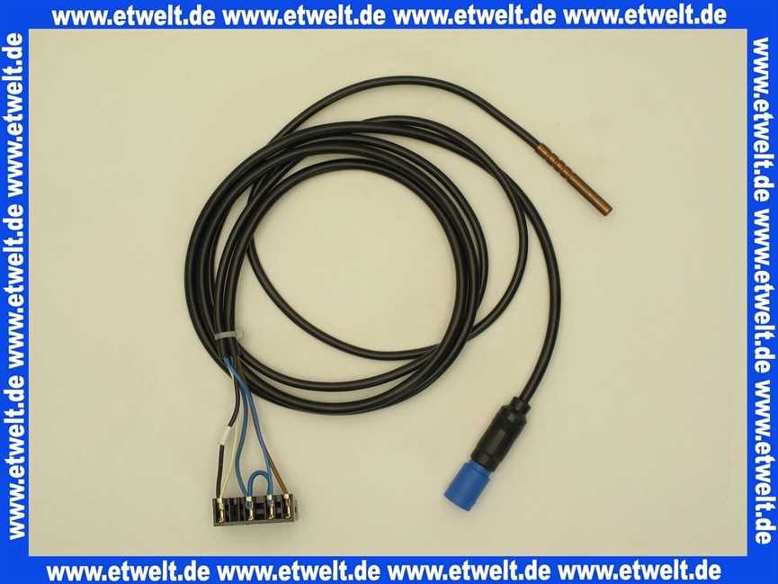 8601887 Wolf elektronischer Speicherfühler mit Stecker