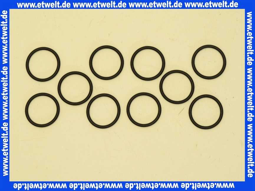 8602163 Wolf O-Ring für Gaskombi Ventil D 34x26x4