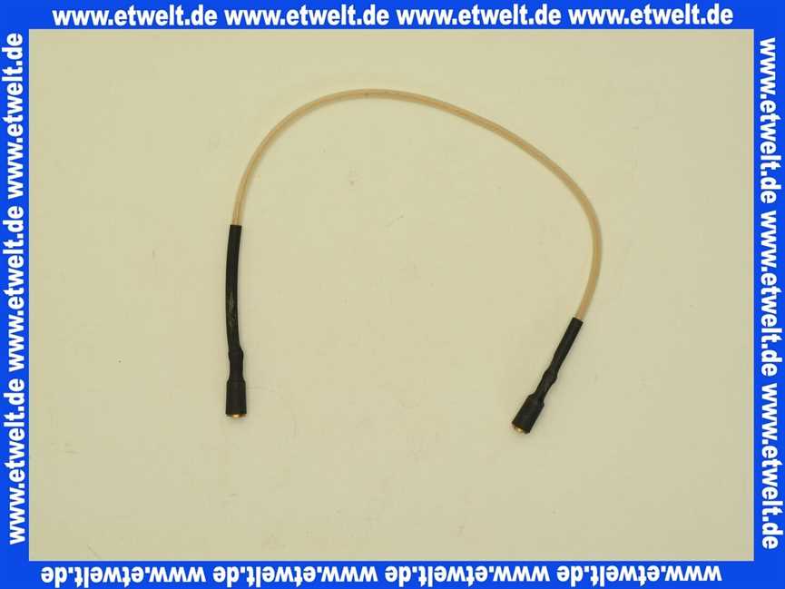 8902393 Wolf Zündkabel m. Stecker für Blaubrenner RE