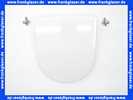 006389 Duravit Klosett-Sitz Starck mit Deckel Absenkautomatic, Softclose Scharnier, weiss