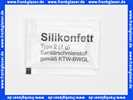 Silikonfett Diamant® Type 2, Beutel 1 g, 40136, für Trinkwassserarmaturen gemäß der Leitlinie des Umweltbundesamtes, WRAS, NSF H1, O-Ring-verträglich (EPDM, NBR), Temperaturbereich -40 bis +200° C