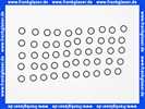 O-Ring Dichtung Dichtring 11,00x2,00 mm NBR (50 Stück)