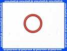 O-Ring Dichtung Dichtring 16,00x2,50 mm Silikon 70°Shore rot