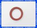 Dichtungsring 18x13x2,5 mm, Fiber, rot