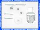 9222-22-00 Villeroy & Boch Befestigungssatz Fixation Set mit Befestigungslasche